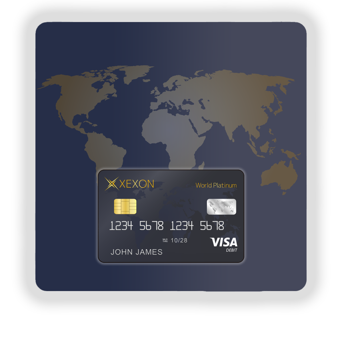Crypto debit card that can be replenished with Bitcoin